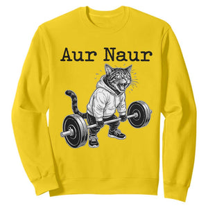 Aur Naur Raccoon Meme Sweatshirt Funny Sarcastic Oh No Australian Accent TS14 Daisy Print Your Wear
