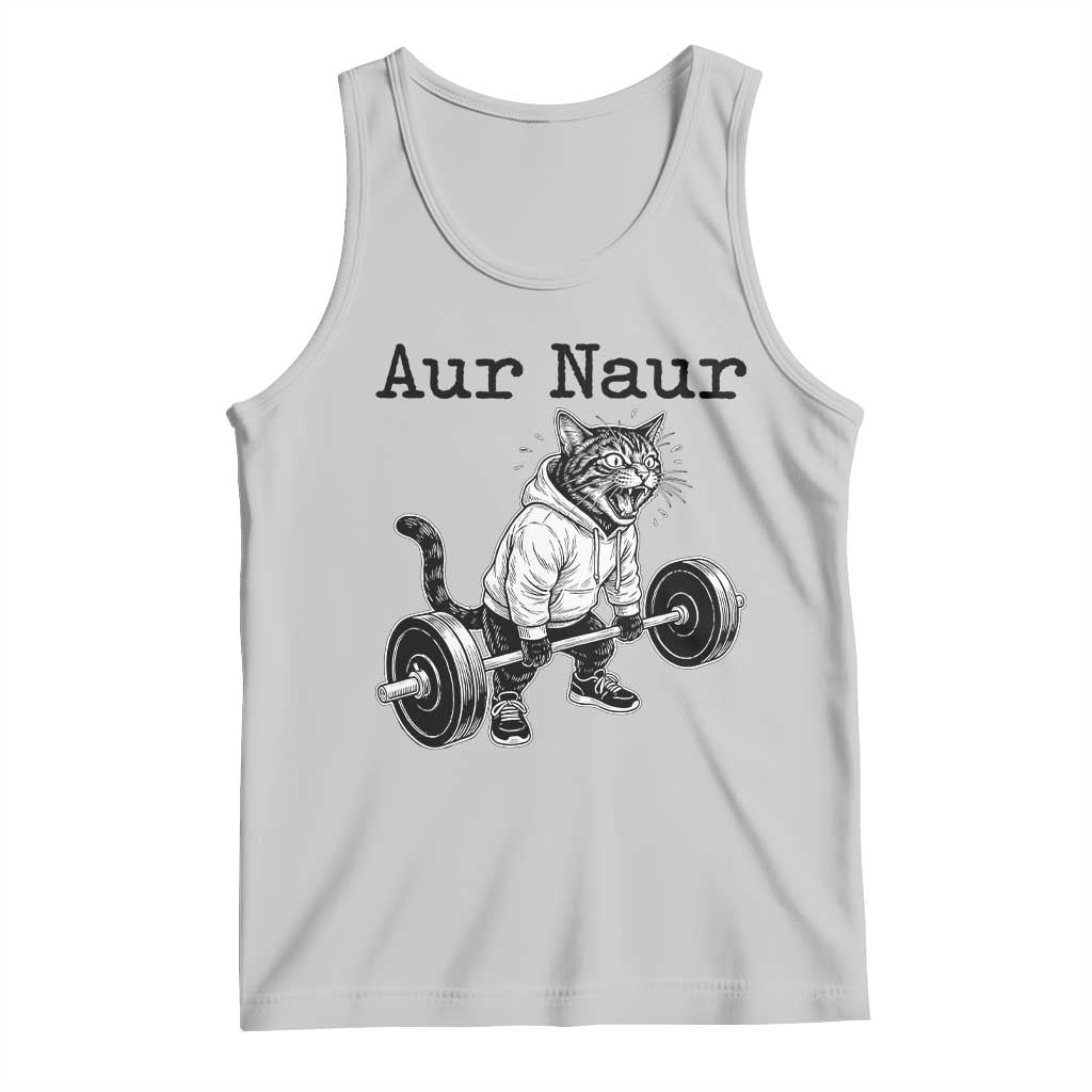 Aur Naur Raccoon Meme Tank Top Funny Sarcastic Oh No Australian Accent TS14 Ash Print Your Wear