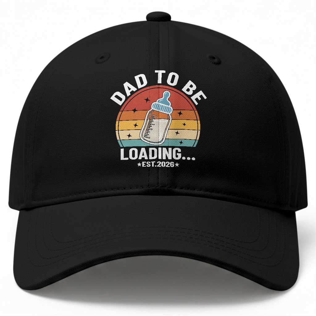 Dad to Be 2026 Baseball Cap Funny Pregnancy Announcement Gift TS14 Print Your Wear