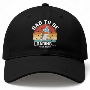 Dad to Be 2026 Baseball Cap Funny Pregnancy Announcement Gift TS14 Print Your Wear