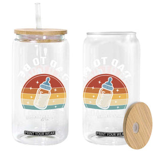 Dad to Be 2026 Glass Can Funny Pregnancy Announcement Gift TS14 Print Your Wear