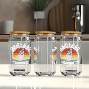 Dad to Be 2026 Glass Can Funny Pregnancy Announcement Gift TS14 Print Your Wear
