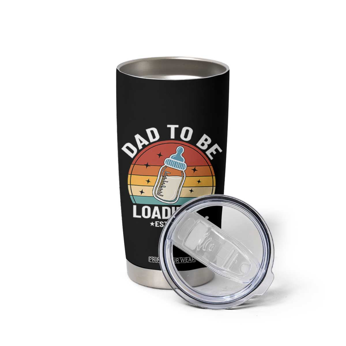 Dad to Be 2026 Tumbler Cup Funny Pregnancy Announcement Gift TS14 Print Your Wear