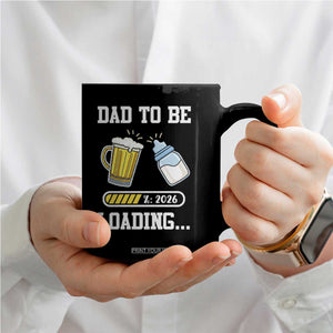Dad to Be 2026 Coffee Mug Funny Pregnancy Reveal TS14 Print Your Wear