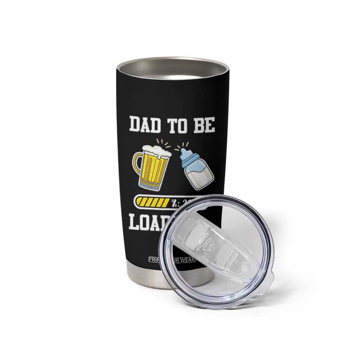 Dad to Be 2026 Tumbler Cup Funny Pregnancy Reveal TS14 Print Your Wear