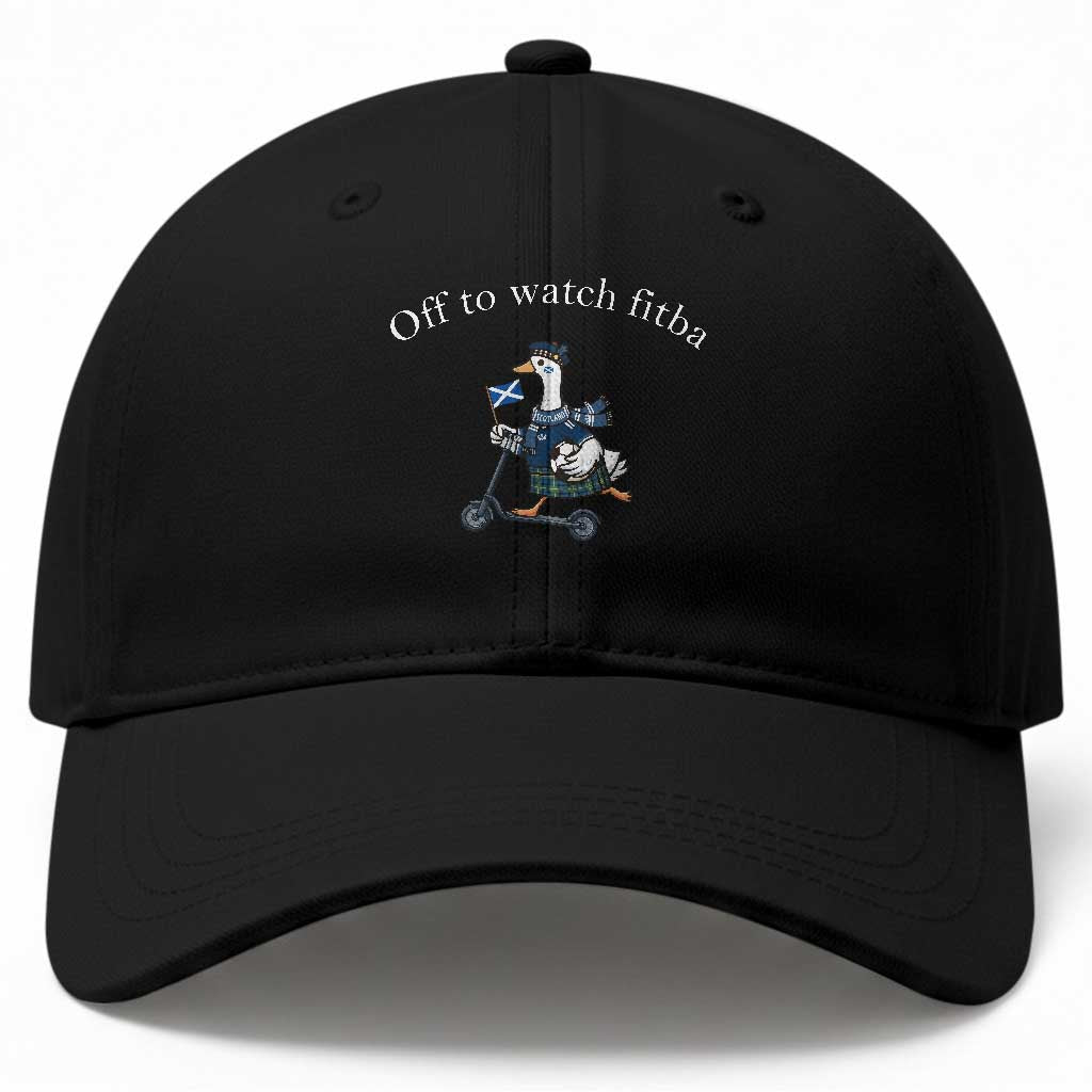 Scottish Goose Fitba Fan – Baseball Cap – Funny Scottish Football Humor TS14 Print Your Wear