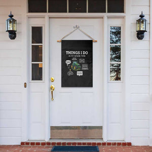 Funny Farmers Garden Flag Things I Do In My Spare Time TS14 Print Your Wear