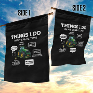 Funny Farmers Garden Flag Things I Do In My Spare Time TS14 Print Your Wear