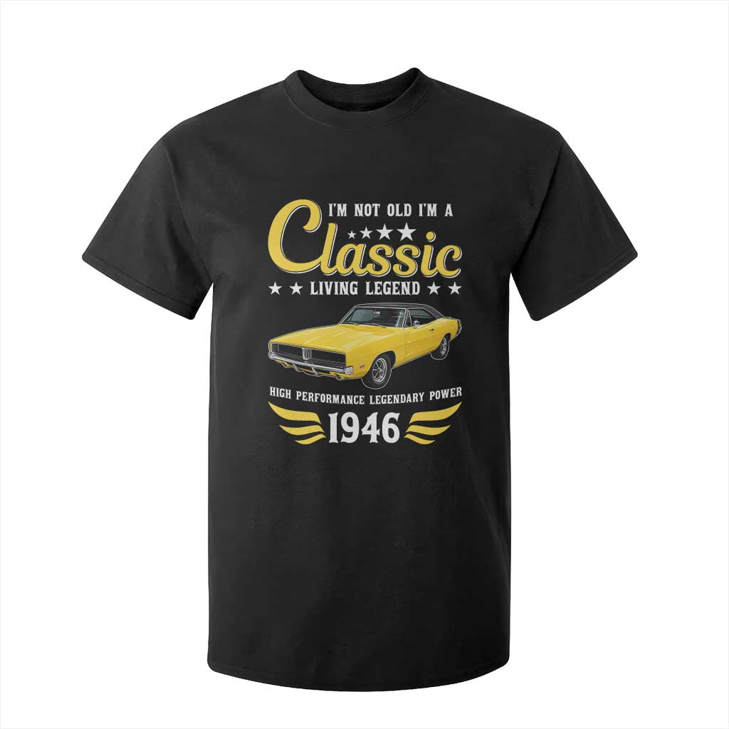 85th Birthday Classic Car For Legends Born In 1941 T Shirt For Kid I'm Not Old I'm Classic Vintage High Performance American Muscle Car