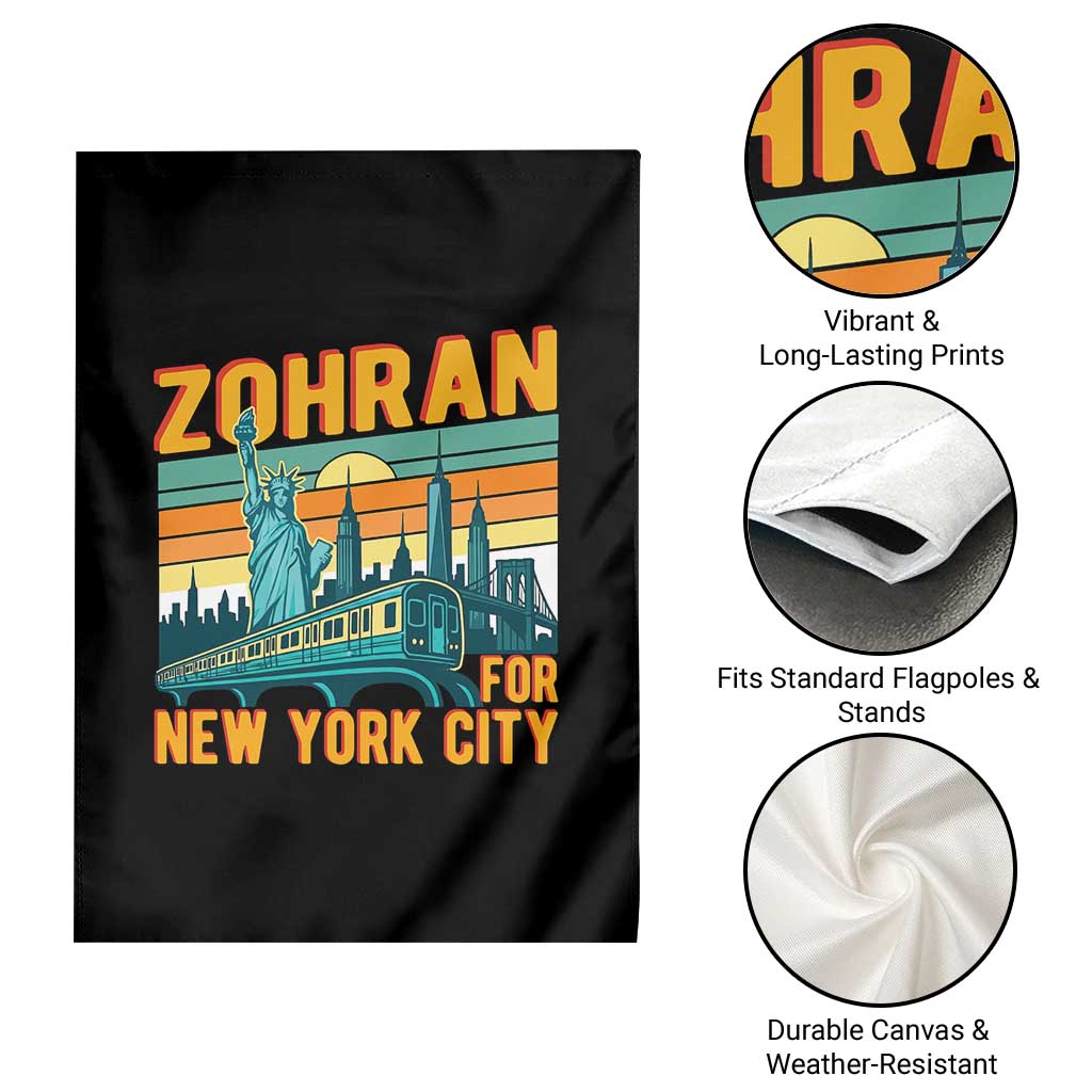 Zohran Mamdani NYC Mayor Garden Flag TS14 Print Your Wear