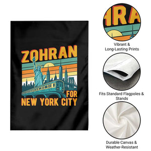 Zohran Mamdani NYC Mayor Garden Flag TS14 Print Your Wear