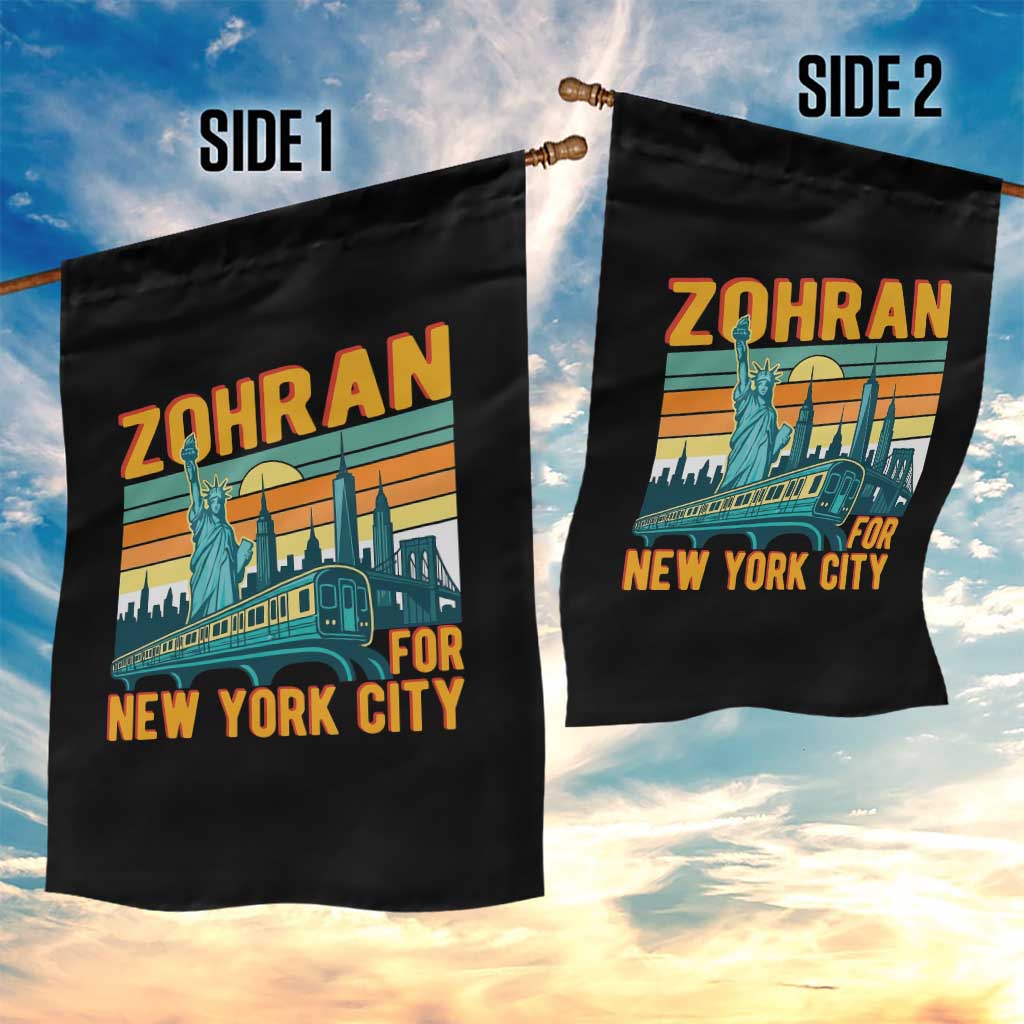 Zohran Mamdani NYC Mayor Garden Flag TS14 Print Your Wear