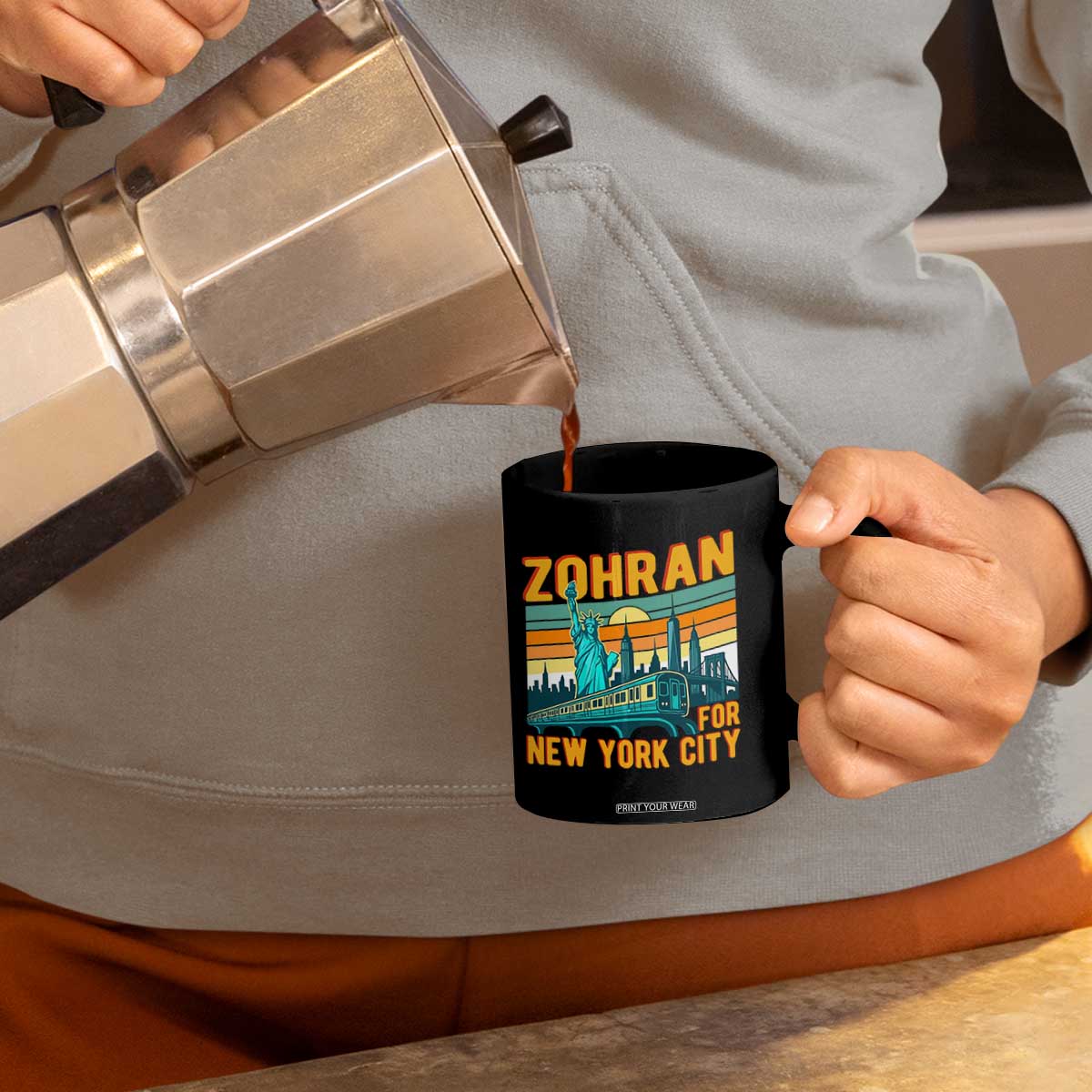 Zohran Mamdani NYC Mayor Coffee Mug TS14 Print Your Wear
