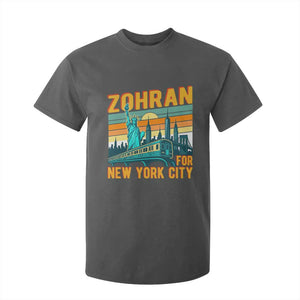Zohran Mamdani NYC Mayor T Shirt For Kid TS14 Dark Heather Print Your Wear