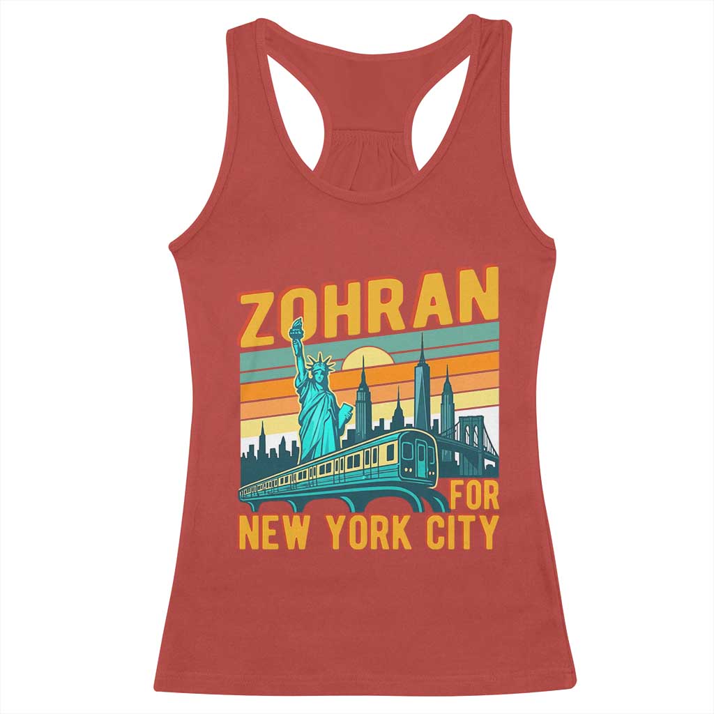 Zohran Mamdani NYC Mayor Racerback Tank Top TS14 Red Print Your Wear