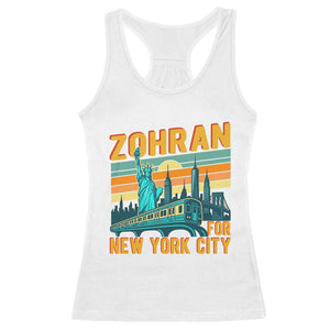 Zohran Mamdani NYC Mayor Racerback Tank Top TS14 White Print Your Wear