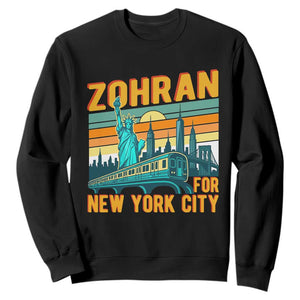 Zohran Mamdani NYC Mayor Sweatshirt TS14 Black Print Your Wear