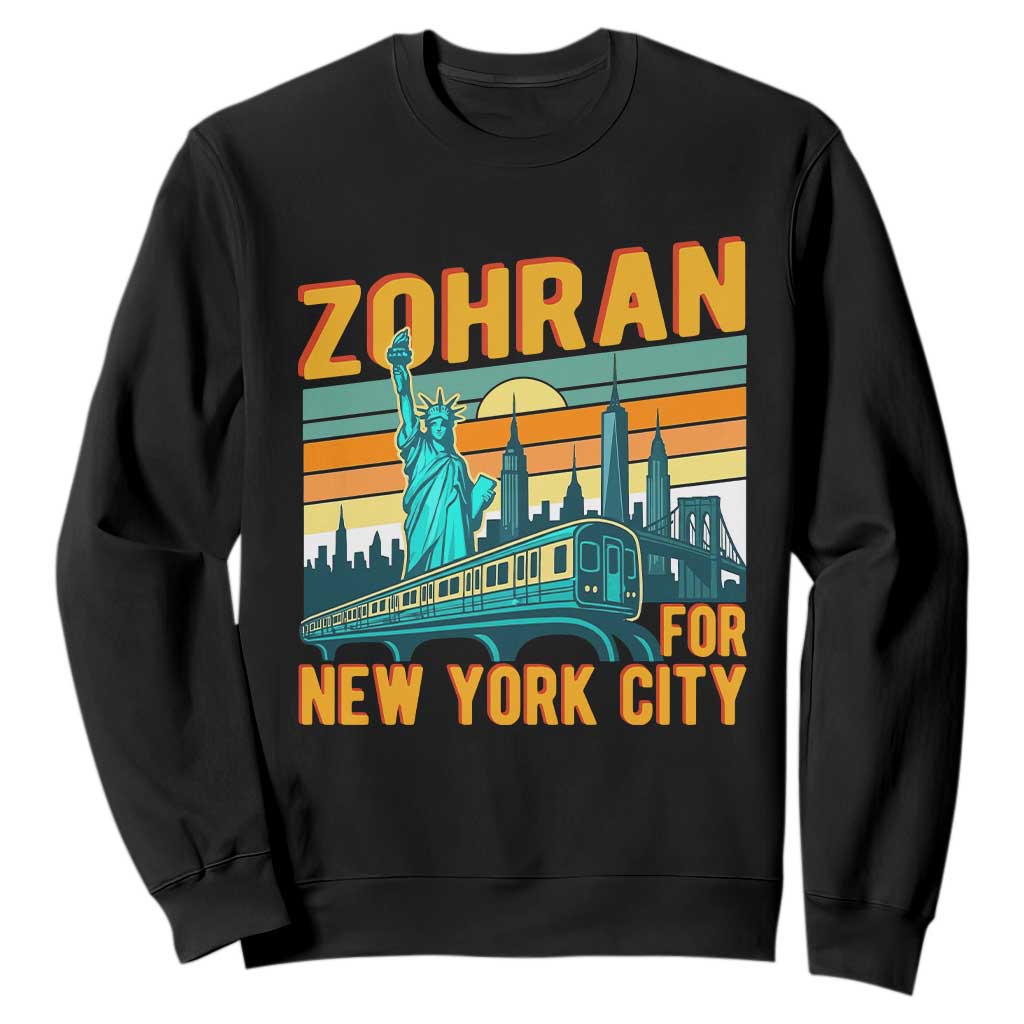 Zohran Mamdani NYC Mayor Sweatshirt TS14 Black Print Your Wear