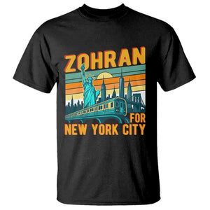 Zohran Mamdani NYC Mayor T Shirt TS14 Black Print Your Wear