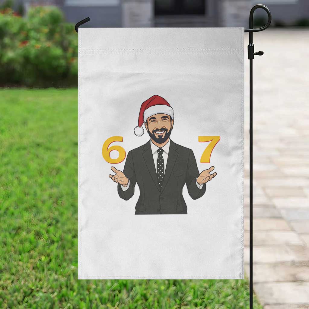 67 Six Seven Zohran Mamdani Christmas Garden Flag TS14 Print Your Wear