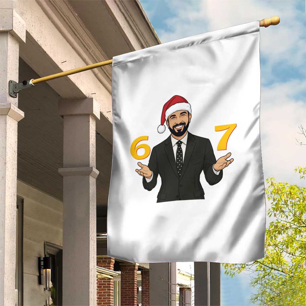 67 Six Seven Zohran Mamdani Christmas Garden Flag TS14 Print Your Wear