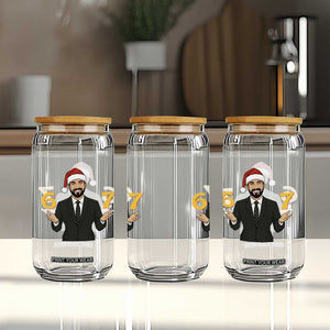 67 Six Seven Zohran Mamdani Christmas Glass Can TS14 Print Your Wear