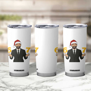 67 Six Seven Zohran Mamdani Christmas Tumbler Cup TS14 Print Your Wear