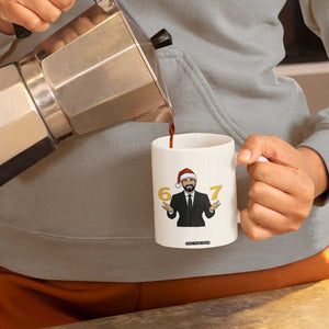 67 Six Seven Zohran Mamdani Christmas Coffee Mug TS14 Print Your Wear