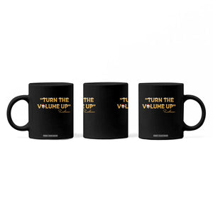 Turn The Volume Up Coffee Mug Zohran Mamdani Christmas TS14 Print Your Wear