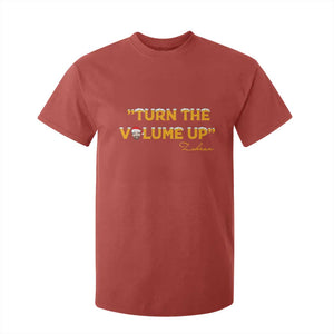 Turn The Volume Up T Shirt For Kid Zohran Mamdani Christmas TS14 Red Print Your Wear