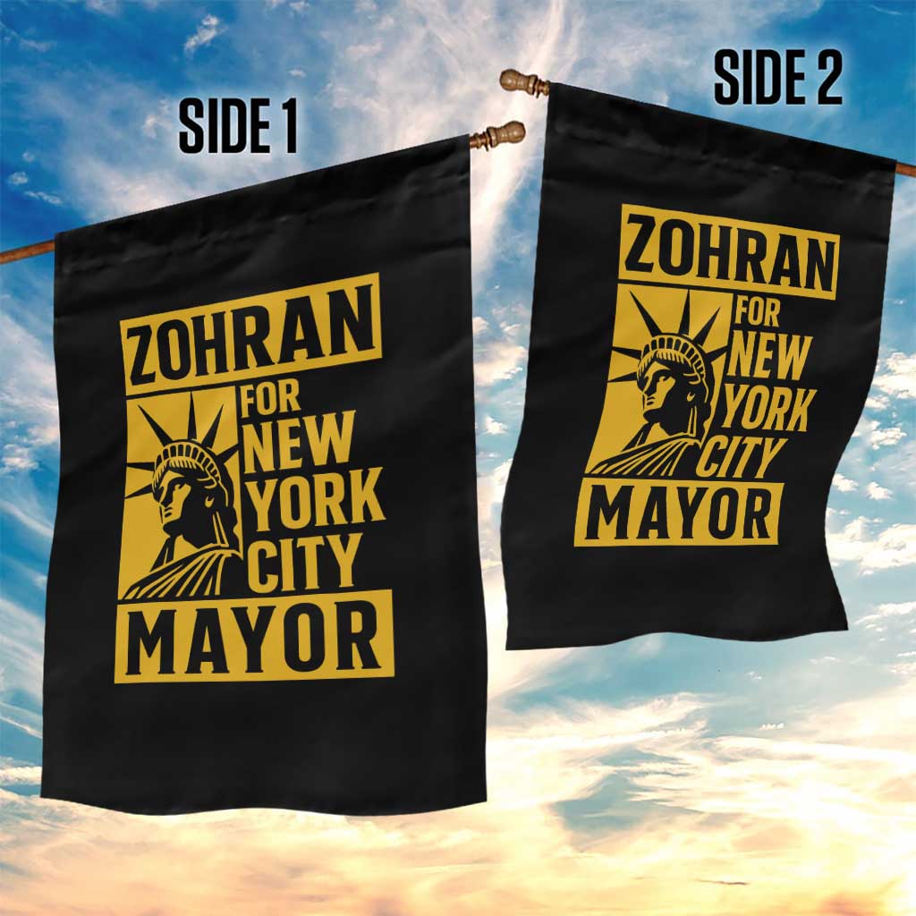 Zohran Mamdani NYC Mayor Garden Flag Funny Cool Trendy Progressive TS14 Print Your Wear