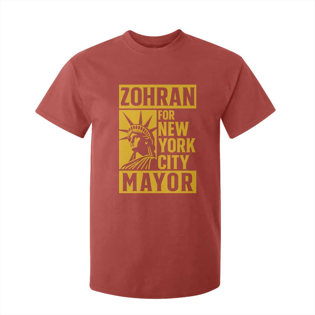 Zohran Mamdani NYC Mayor T Shirt For Kid Funny Cool Trendy Progressive TS14 Red Print Your Wear