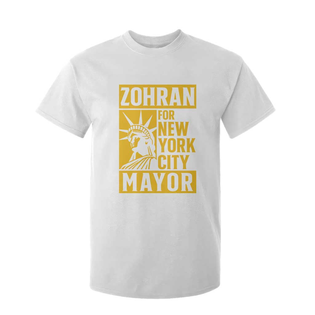 Zohran Mamdani NYC Mayor T Shirt For Kid Funny Cool Trendy Progressive TS14 White Print Your Wear