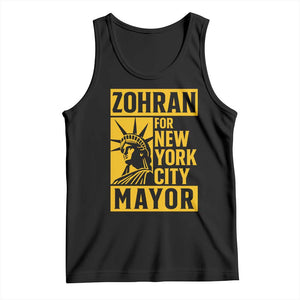Zohran Mamdani NYC Mayor Tank Top Funny Cool Trendy Progressive TS14 Black Print Your Wear