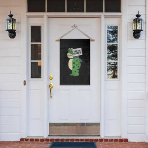 Turn The Volume Up Garden Flag Resist Frog Portland Protest TS14 Print Your Wear