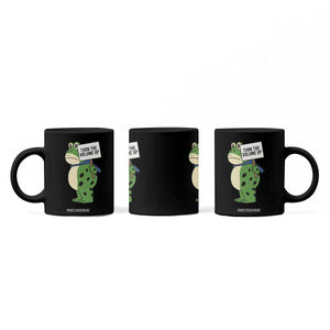 Turn The Volume Up Coffee Mug Resist Frog Portland Protest TS14 Print Your Wear