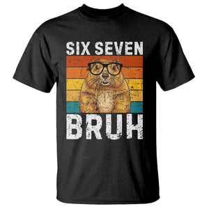 67 Groundhog Meme T Shirt Funny Six Seven Bruh Groundhog Day TS14 Black Print Your Wear
