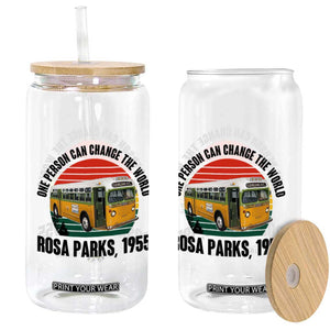 Rosa Parks Glass Can One Person Can Change The World TS14 Print Your Wear