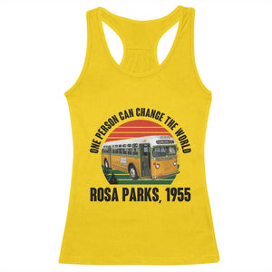 Rosa Parks Racerback Tank Top One Person Can Change The World TS14 Daisy Print Your Wear