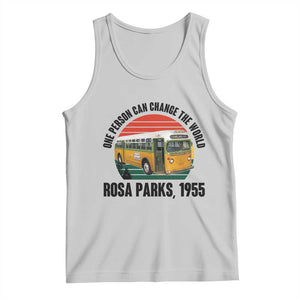 Rosa Parks Tank Top One Person Can Change The World TS14 Ash Print Your Wear