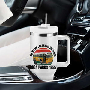 Rosa Parks Tumbler With Handle One Person Can Change The World TS14 Print Your Wear