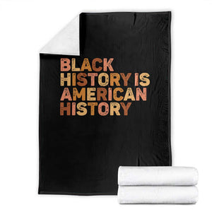 Black History Melanin African American Pride Throw Blanket TS14 Black Print Your Wear