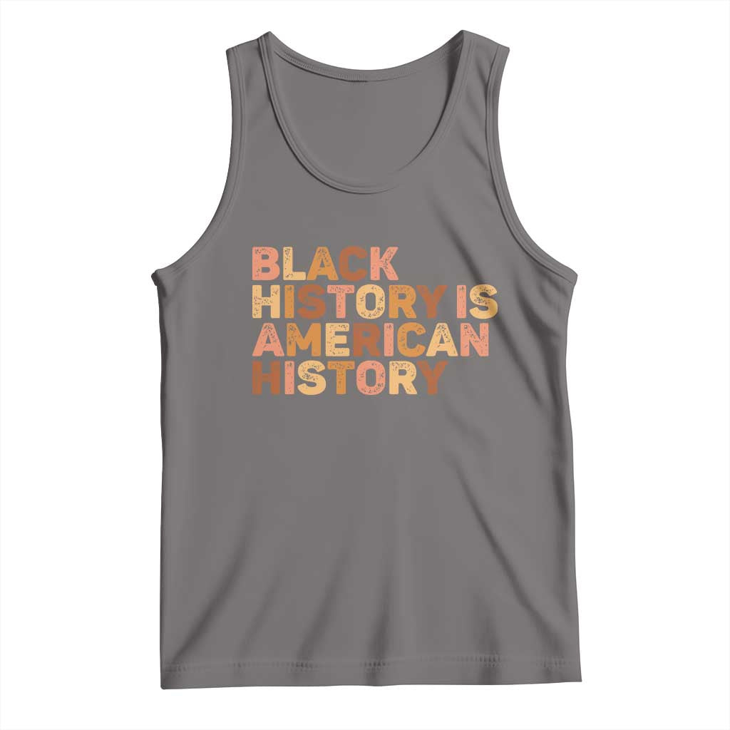 Black History Melanin African American Pride Tank Top TS14 Deep Heather Print Your Wear