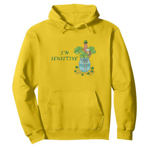 Marcus The Worm St Patricks Day Hoodie I'm Sensitive TS14 Daisy Print Your Wear