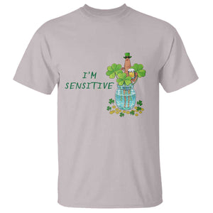 Marcus The Worm St Patricks Day T Shirt I'm Sensitive TS14 Ice Gray Print Your Wear