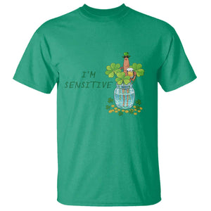 Marcus The Worm St Patricks Day T Shirt I'm Sensitive TS14 Irish Green Print Your Wear