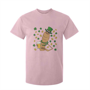 Marcus The Worm St Patricks Day T Shirt For Kid Funny Drinking Irish Beer Ireland TS14 Light Pink Print Your Wear