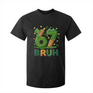67 St Patricks Day T Shirt For Kid Funny Six Seven Bruh Meme TS14 Black Print Your Wear