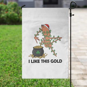 Marcus The Worm St Patricks Day Garden Flag I Like This Gold TS14 Print Your Wear