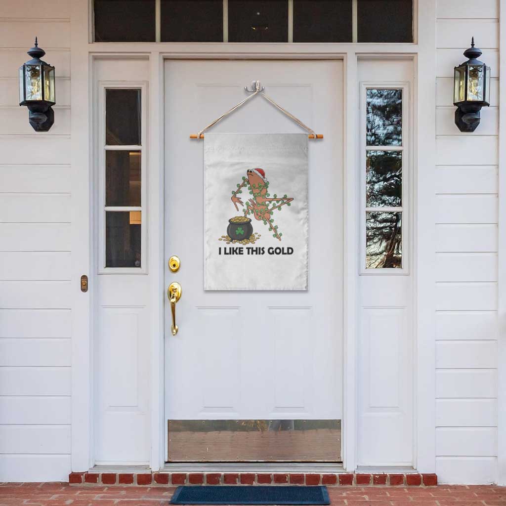 Marcus The Worm St Patricks Day Garden Flag I Like This Gold TS14 Print Your Wear